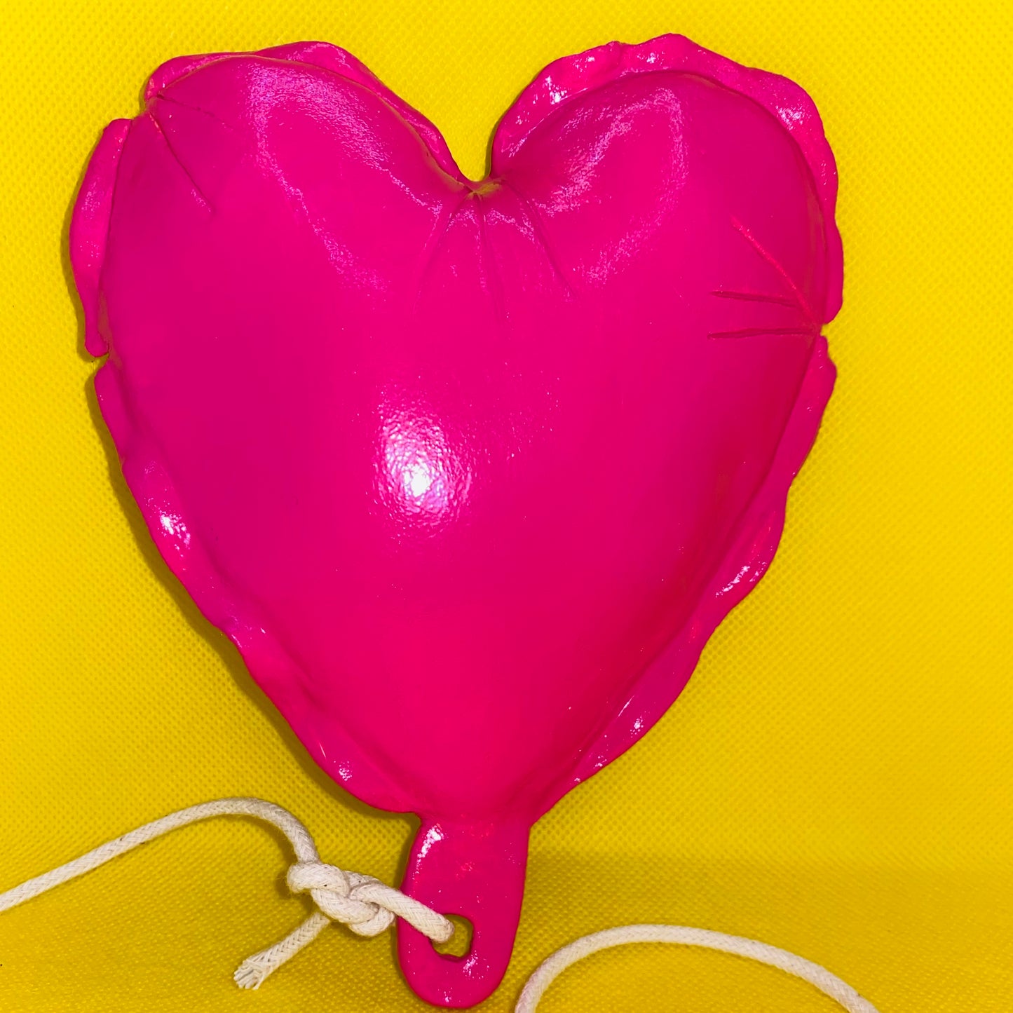 Candy Pink Ceramic Heart